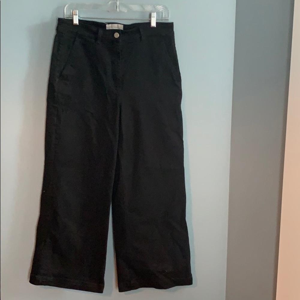 Everlane high waist wide legged pants